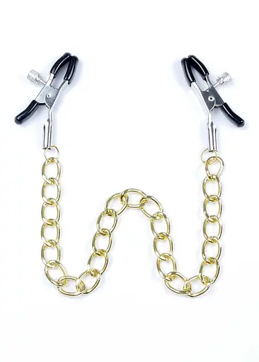 Зажимы для сосков Fetish B - Series Exclusive Nipple Clamps No.8, 41 см (черный) - фото 1