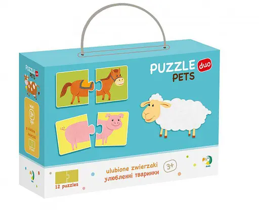 Детский пазл Любимые Животные DoDo 300115, 24 элемента