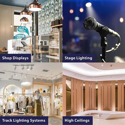 Світлодіодна світлодіодна лампа R80 TBE LIGHTING 15 Вт - стандартне гвинтове кріплення E27, еквівалентна енергозберігаюча - фото 5