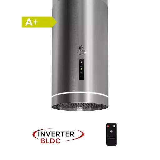 Витяжка острівна Perfelli Design Isola 35 Inox Silenzio - фото 2
