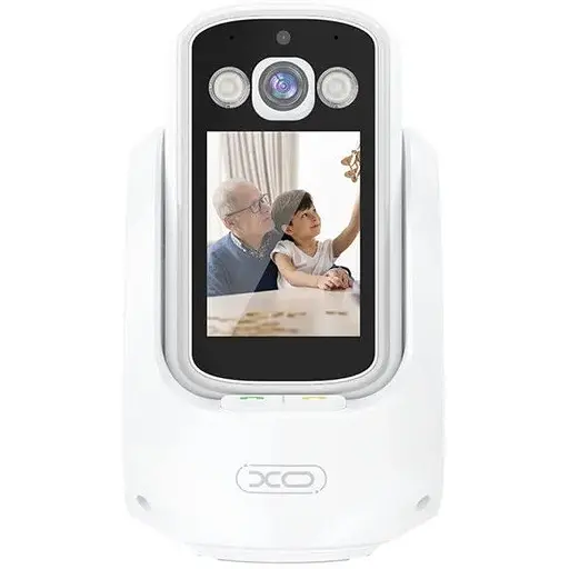 Двухсторонняя камера видеонаблюдения XO-CR08 Беспроводная видео няня с ночным режимом и микрофоном - фото 1