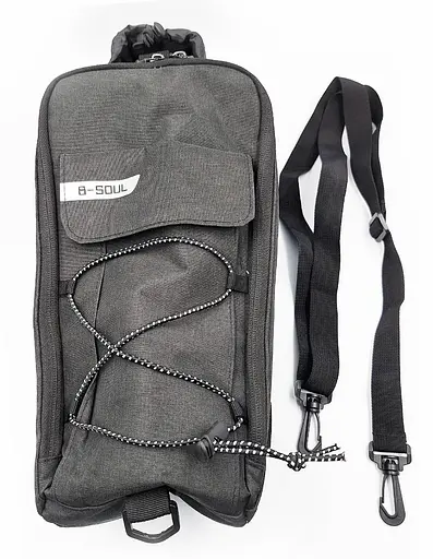 Велосумка на багажник B-Soul BG-165 термо черный (G0000088) - фото 5