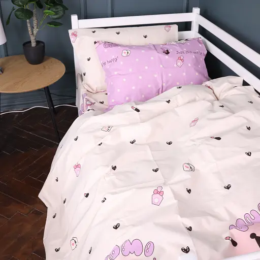 Підковдра MirSon Kids Time Kuromi бязь 110х140 см (2200011553238) - фото 4
