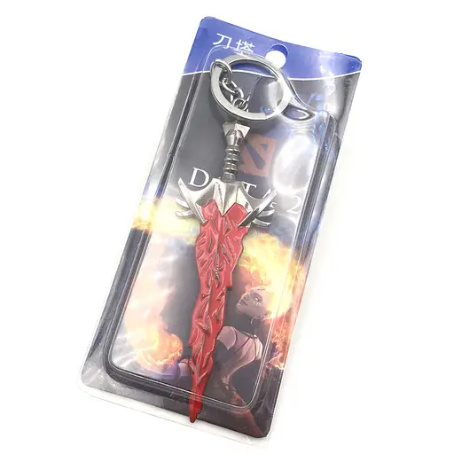 Брелок Доту 2 Вежа Кристал Меч Dota2 Couteau Tour 2 Cristal - фото 7