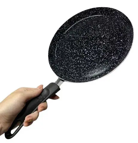 Сковорода для блинов A-Plus 1510 Pancake pan мельничная с гранитным покрытием 22 см - фото 4