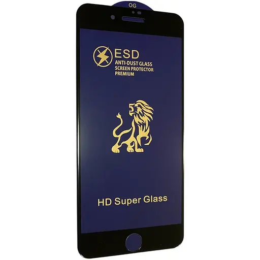 Захисне скло DK Full Glue ESD Anti-Dust для Apple iPhone 7 Plus/8 Plus black