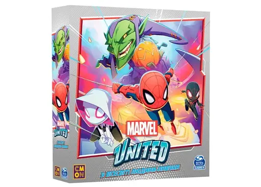 Настільна гра Geekach Games Marvel United: У Всесвіті Людини-павука (Marvel United: Enter the Spider-Verse) (укр.) (GKCH036SV)