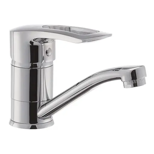 Змішувач для умивальника Haiba Hansberg 004 HB0191 Хром - фото 1