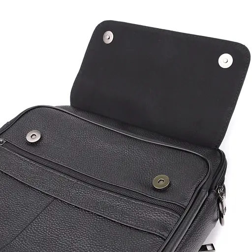 Чоловіча сумка з ручкою для перенесення в руці з натуральної шкіри Vintage 27х33х9,5 см sum0027493 - фото 18