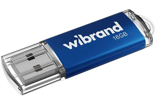 Flash Wibrand USB 2.0 Cougar 16Gb Blue - фото 1