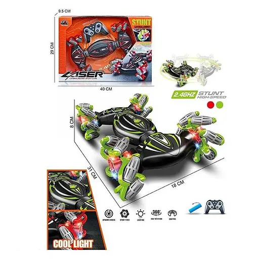 Машина на радиоуправлении, звуковые, световые эффекты, RQ3036 - фото 2