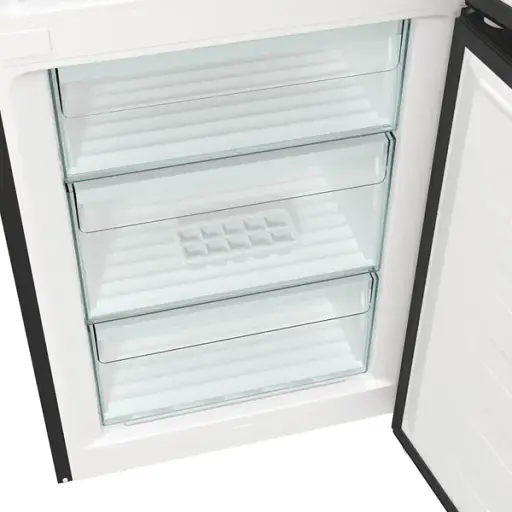 Холодильник Gorenje NRK619EABXL4 с нижней морозильной камерой 185х60х60 см 2 двери Х 204 л М 96 л A+ NoFrost Plus Fresh zone черный - фото 8
