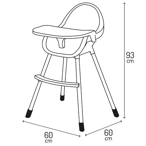 Стільчик для годування MoMi Reki Beige (KRKA00035) - фото 11