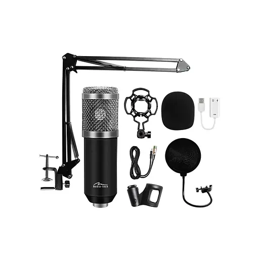 Мікрофон Media-Tech Професійний набір XLR USB (MT397S) - фото 9