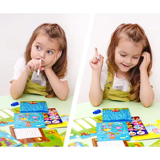 Настільна гра Пиши та витирай "Ферма" Vladi Toys VT5010-19 укр - фото 4