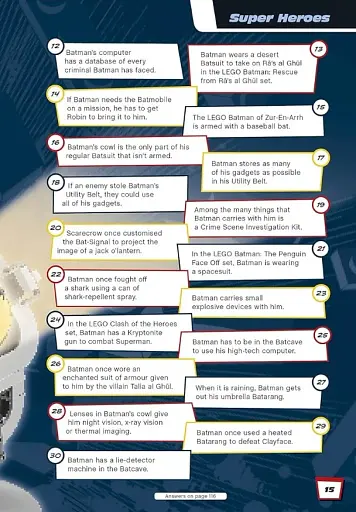 LEGO Super Heroes. Ultimate Quiz Book - фото 6