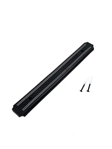 Магнітний тримач планка для ножів та інструментів 38 см, Kitchen Master 86657 - фото 5