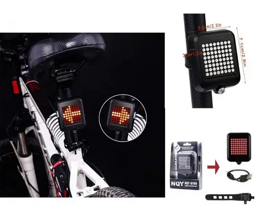 Задний фонарь с поворотником и лазерной разметкой AQY-0100 - фото 6