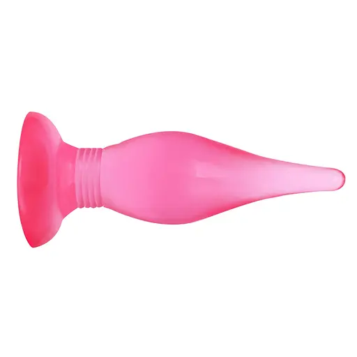 Анальна пробка Baile Butt Plug 13.8 см (рожевий) - фото 3