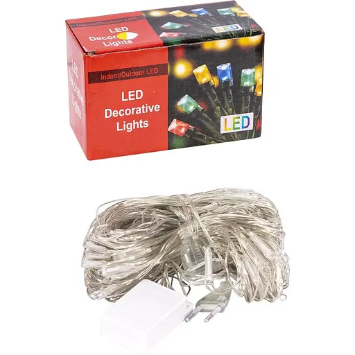 Гірлянда електрична сітка, MX 1-62, 200 лампочок, тепле біле світло