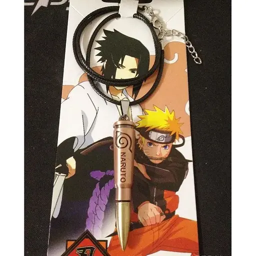 Кулон у вигляді кулі з написом Naruto і знаком Конохи з аніме Наруто NА 27.09 - фото 4