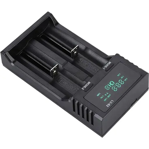 Зарядний пристрій LiitoKala Lii-S2 для акумуляторів Li-Ion/LiFePO4/Ni-Mh Black - фото 3