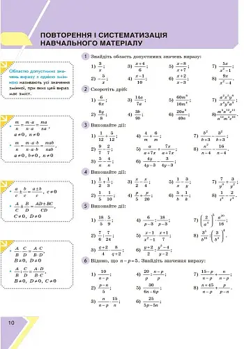 Алгебра. 9 клас - фото 3