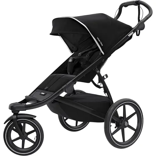 Детская коляска Thule Urban Glide 2 Black on Black с люлькой (TH 10101963) - фото 2
