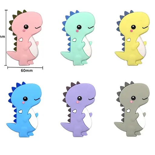 Погремушка прорезыватель динозавр WD210803 - фото 2