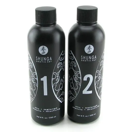 Гель для Nuru масажу Shunga Oriental Body-to-Body Sparkling Strawberry Wine плюс простирадло - фото 2