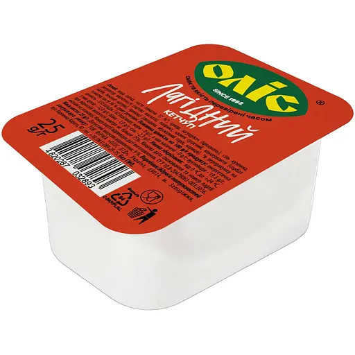 Кетчуп Оліс Лагідний 1.350 кг (25 г х 54 шт.) - фото 1