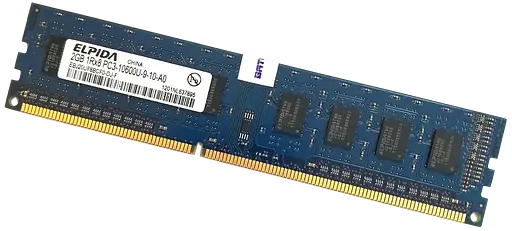 Оперативна пам'ять Elpida 2GB DDR3 1333MHz (EBJ20UF8BCF0-DJ-F) Б/В