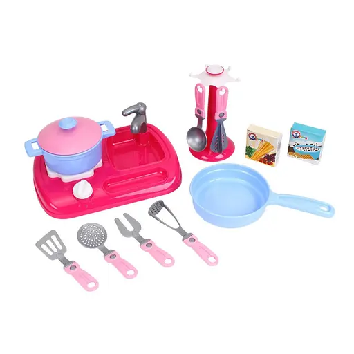 Детский игровой набор "Кухня с набором посуды" ТехноК 7280TXK, 66 предметов - фото 5