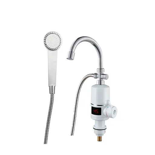 Проточный водонагреватель Wezer SDR-B05ST ванна с датчиком температуры - фото 2