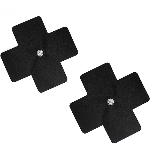 Сексуальные наклейки на грудь со стразом Art of Sex - Ruth pestis with Crystal, Черный