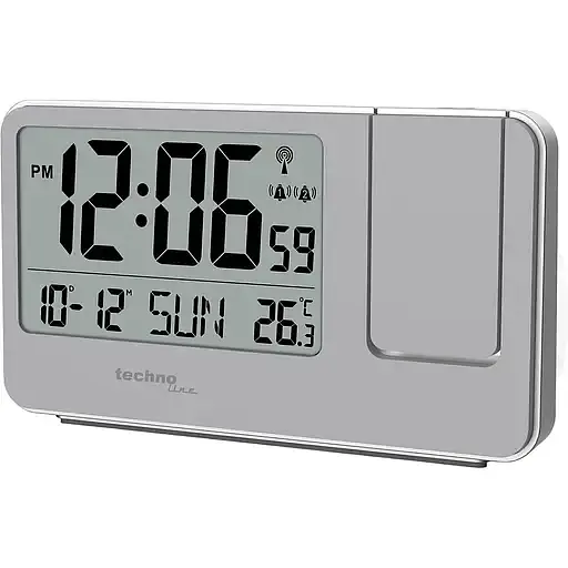 Часы проекционные Technoline WT534 Grey (WT534) - фото 1