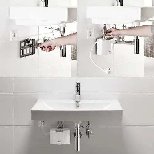 Проточный водонагреватель Clage MBH 7 (6,5 кВт) - фото 4