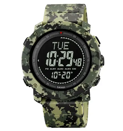 Мужские спортивные часы с компасом Skmei 2095 (Камуфляж)