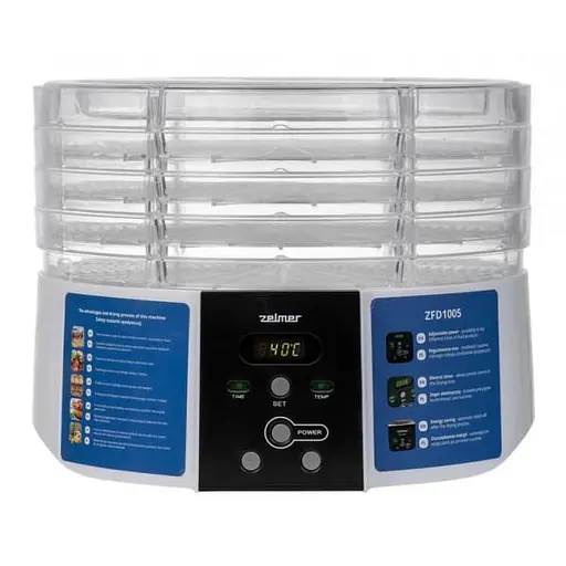 Сушарка Zelmer ZFD1005 - фото 4