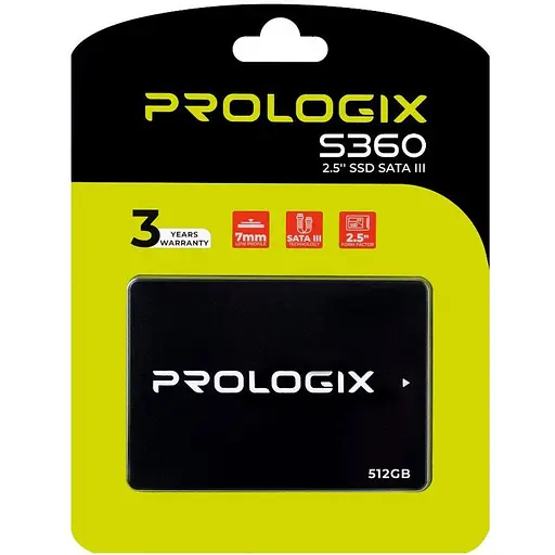SSD диск 512GB Prologix S-360 2.5 SATAIII TLC - фото 3