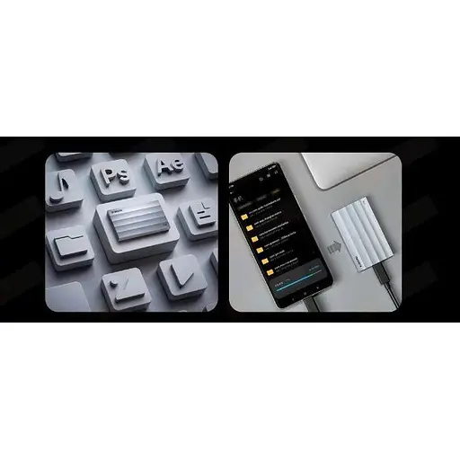 Жесткий диск Xiaomi Mi Portable Solid State Drive 1T Light Color 1TB (BHR7042CN) - фото 5