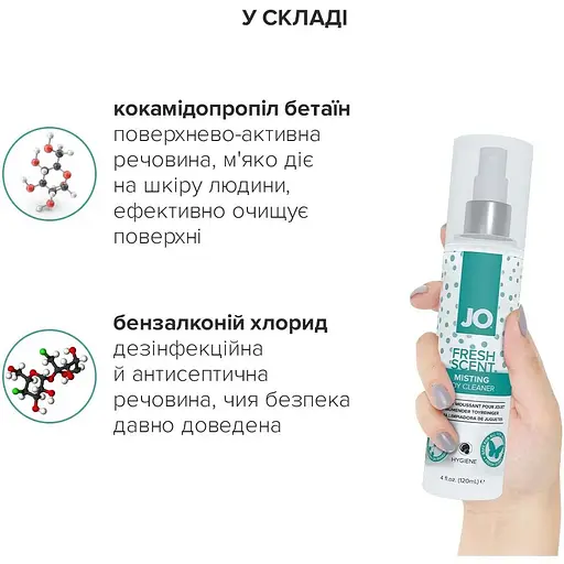 Комплект System JO GWP - Anal H2O Lubricant 120 мл + Misting Toy Cleaner 120 мл - фото 6