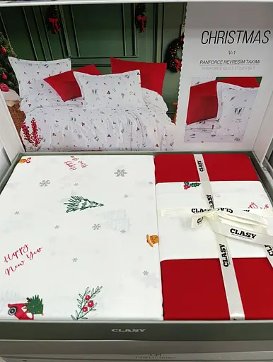 Постільна білизна Сhristmas Ранфорс Clasy pbe0052041 - фото 1