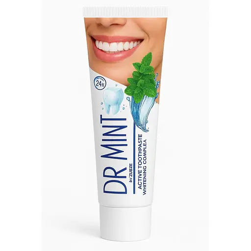 Зубная паста Отбеливающая Dr. Mint by Zubb Хелси Фарм 130 г  - фото 1