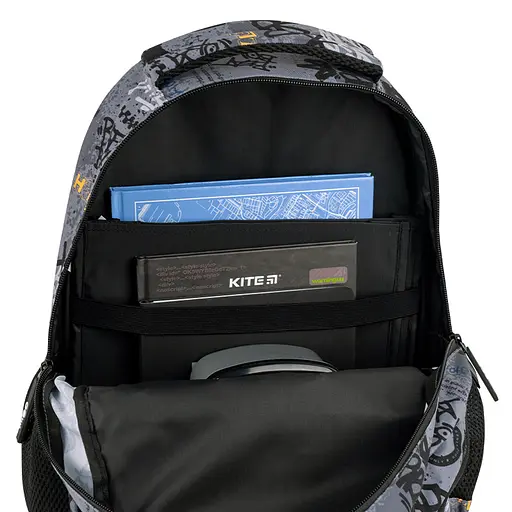 Рюкзак GoPack Education 175M-5 Free Style Сіро-чорний (GO26-175M-5) - фото 14