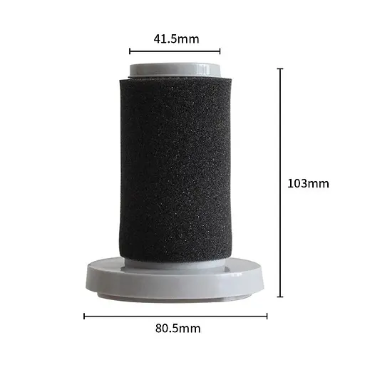 Фільтр для акумуляторного пилососу Xiaomi Deerma Stick Vacuum Cleaner Cord DX700, DX700S, JP600 - фото 3