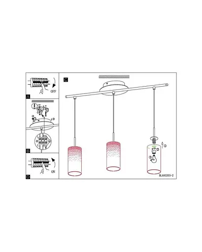 Підвісний світильник Eglo 85978 Troy 3 - фото 3