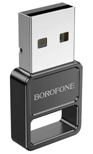 Bluetooth-адаптер 5.0 Borofone DH8 Black - фото 1