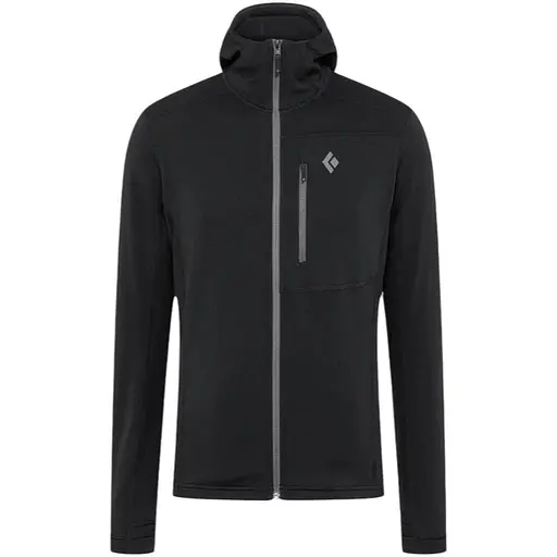 Кофта Black Diamond M Coefficient Fleece Hoody M Черная (1033-BD 744020.0002-M)