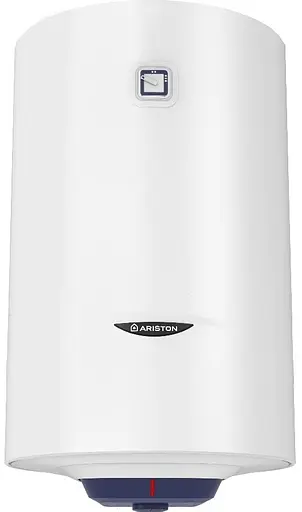Водонагреватель Ariston BLU1 R 80 V 1.8K PL EU 80 л, 1.8 кВт, мокрый ТЭН, вертикальный, цилиндрический, белый (3201943) - фото 1